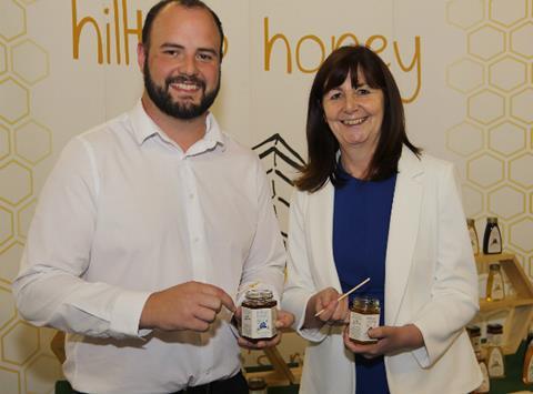 Hilltop Honey, Scott Davies and Lesley Griffiths