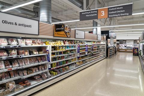 Sainsbury's store aisle (3)