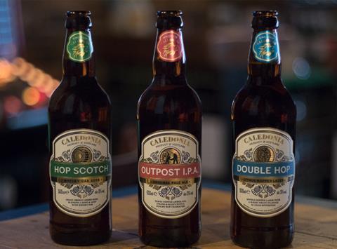 Tennent Caledonian's Caledonian beer range