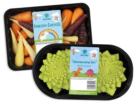 Lidl kids veg range