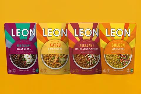 Leon microwaveable pouches range