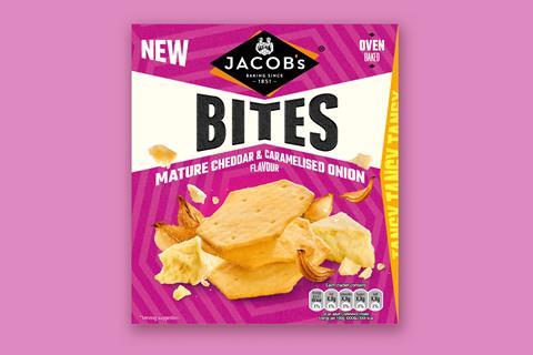 Jacob's Bites - Mature Cheddar & Caramelised Onion - Pladis 2100x1400