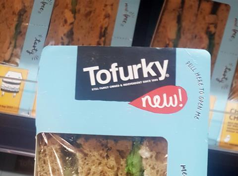 Tofurky sandwiches