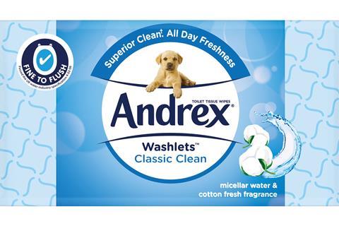 Andrex Washlets - Fine to Flush