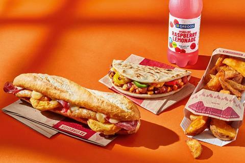 Greggs Autumn menu 2024