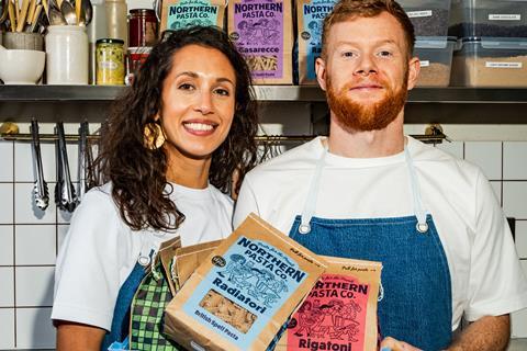 Northern Pasta Co husband and wife team Imogen Royall and Matt Kenyon