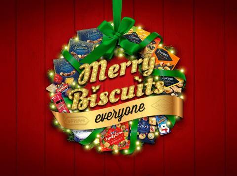 Pladis Merry Biscuits Everyone, Christmas 2017