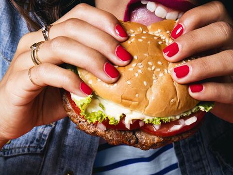 Impossible Foods plant-based vegan Impossible burger lifestyle shot