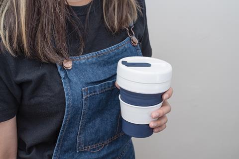 reusable coffee cup