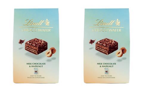 confectionery Lindt Choco Wafer Milk Chocolate and Hazelnut 2