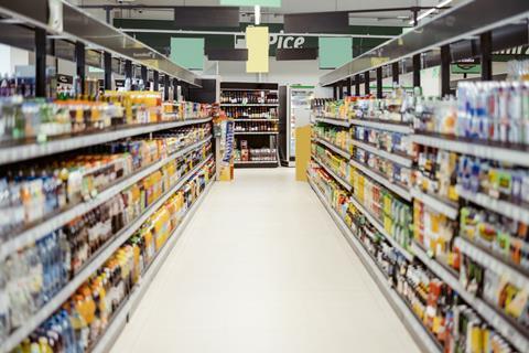 supermarket aisle