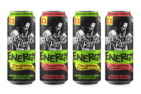 Levi Roots Energy Drinks