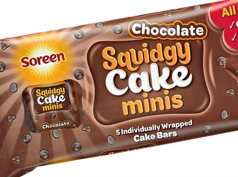 Soreen Squidgy Cake minis