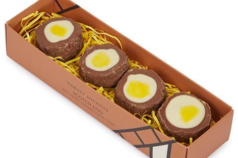 choc scotch eggs