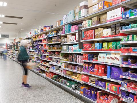 waitrose aisle cookies confectionery chocolate