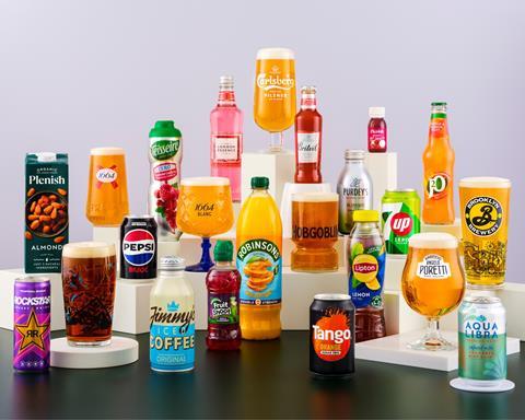 Carlsberg Marston britvic range merge