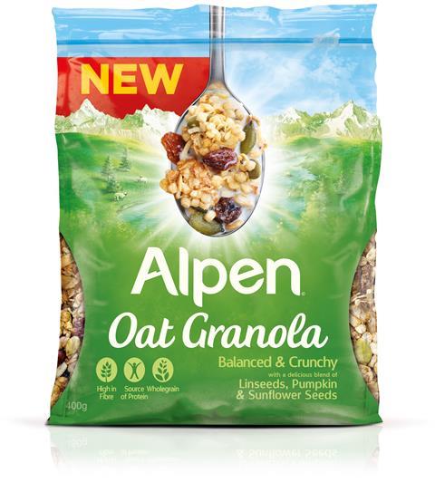 Alpen Granola seeds