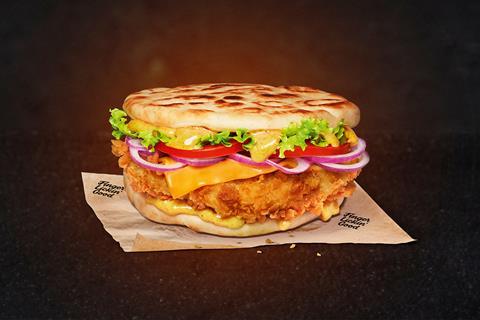 Tandoori Zinger Crispy Naan