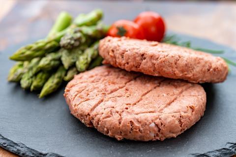 plant based vegan burger