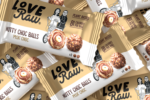 LoveRaw Nutty Choc Balls