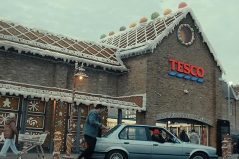 Tesco Christmas ad 2024