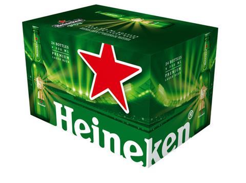 Heineken rugby world cup promo packaging