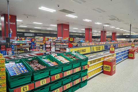 Iceland freezers