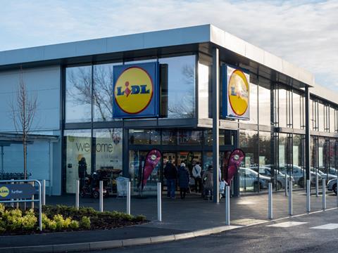 Lidl store front