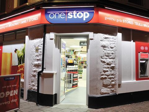 One Stop shop front