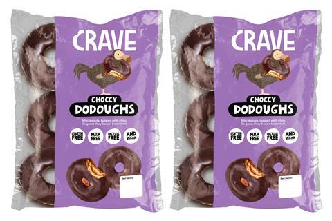 CRAVE Choccy Dodough freefrom