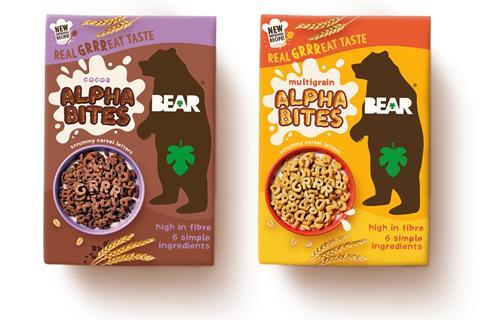 Bear Alphabites cereal relaunch
