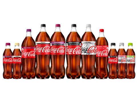 Coca-Cola® Zero Sugar Soda Bottle, 1 liter - City Market
