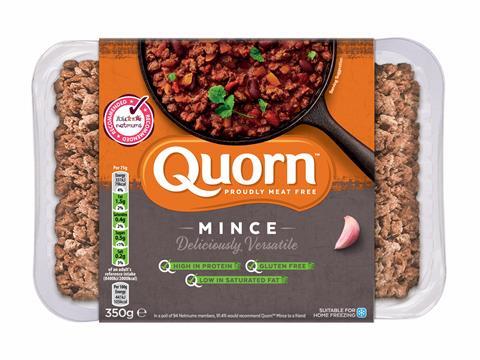 New Quorn plastic packaging