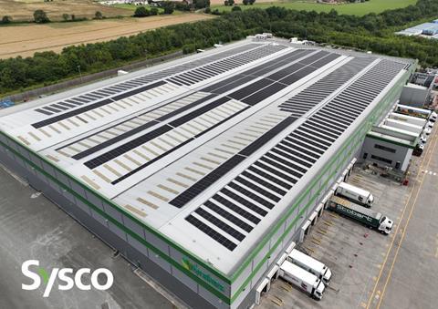 Sysco new solar depots