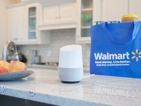 walmart google home