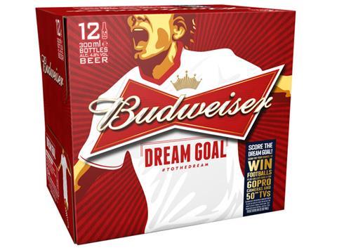 Budweiser Dream Goal pack shot