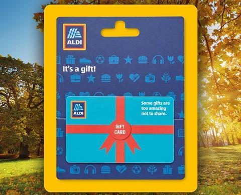 Aldi gift card