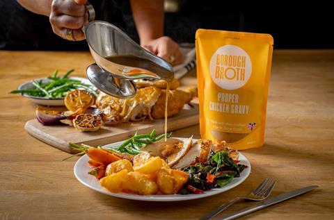 Chicken gravy roast
