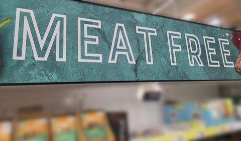 meat free supermaket GettyImages-1428247301