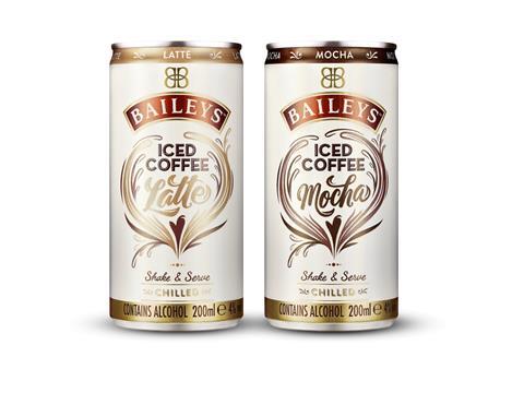 Baileys Iced Coffee range