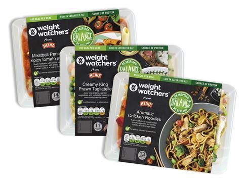 WeightWatchers Balance frozen ready meals