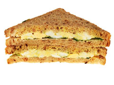 Egg mayo sandwich one use