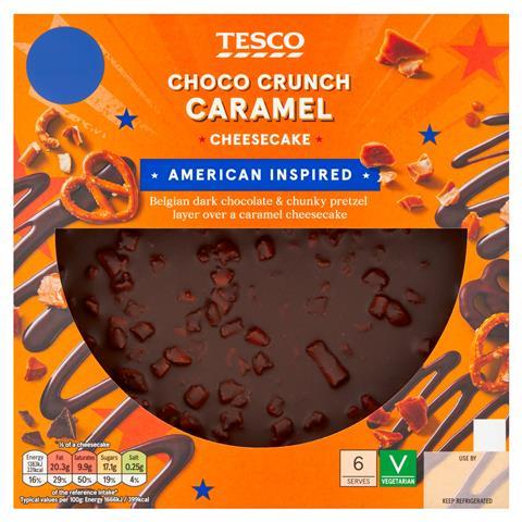 Tesco_Choco_Crunch_Caramel_Cheesecake_500g