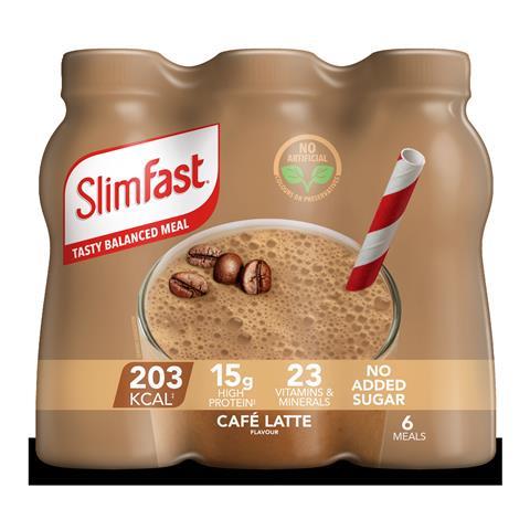 Slimfast caffee latte drinks