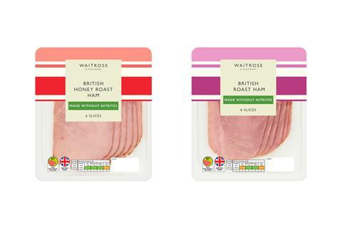 nitrite free ham waitrose - npd