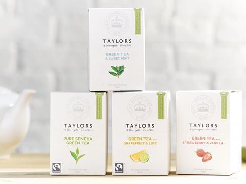 green teas by taylors of harrotgate