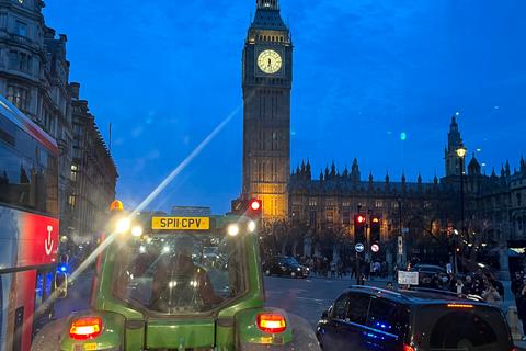 London tractor protest