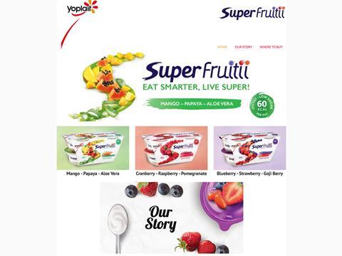 Yoplait Super Fruitii screen shot