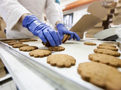 biscuit production bakery