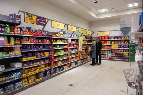 Waitrose aisle